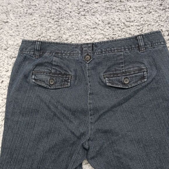 Dockers Ideal Collection Oetite Women's 12P Dark Wash Trouser, Pant, Jean. Blue. - Picture 6 of 12